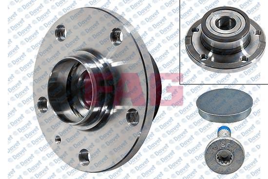FORMPART 29498063/K Arka Teker Poryasi Rulmanli 5 Bijon Absli Golf V-Vi 1.4fsi 03->
